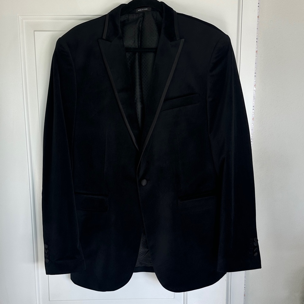 Egara Classic Black Men's Blazer
